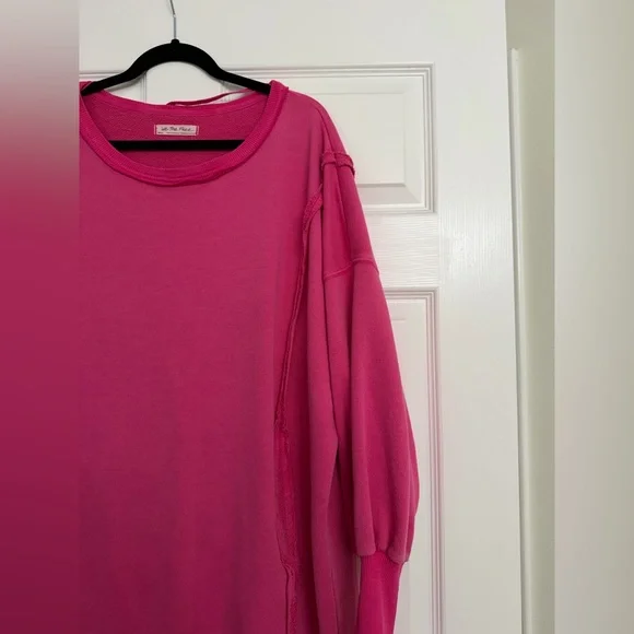 Free People We the Free Camden Maxi sweatshirt | Size Small - Picture 5 of 9